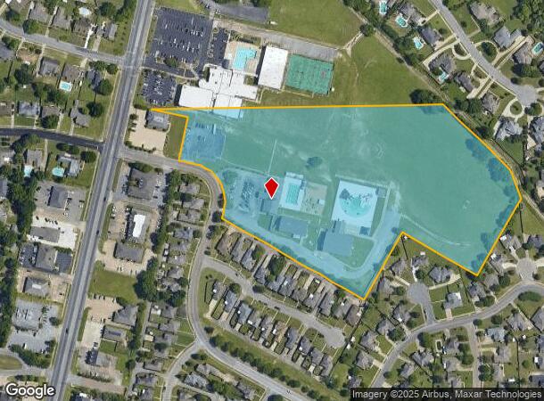  2325 Mill Ridge Dr, Montgomery, AL Parcel Map