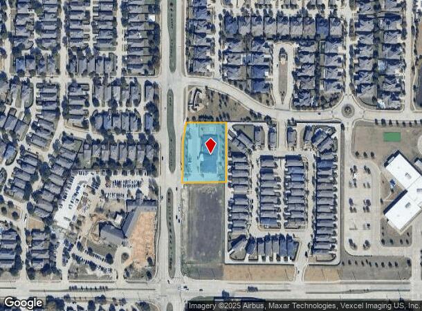  3801 Alma Rd, Mckinney, TX Parcel Map