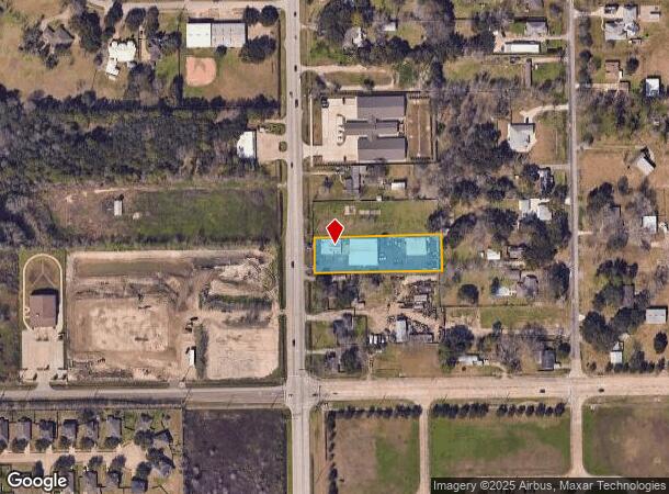 2951 Manvel Rd, Pearland, TX Parcel Map