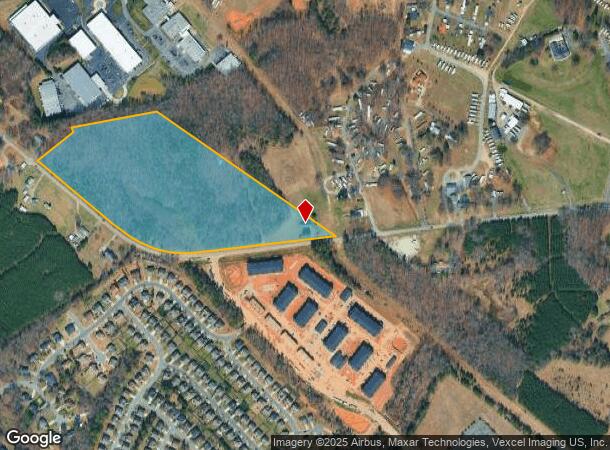 3919 Morehead Rd, Charlotte, NC Parcel Map