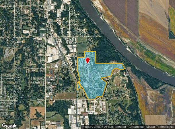 201 Lakeside Dr, Leavenworth, KS Parcel Map