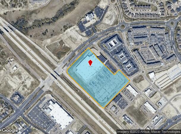 9655 N Powers Blvd, Colorado Springs, CO Parcel Map