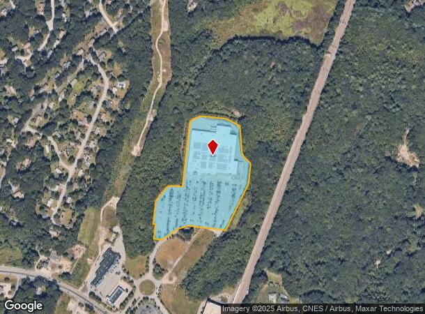  1031 Ten Rod Rd, North Kingstown, RI Parcel Map