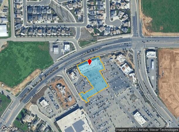 6733 N Riverside Dr, Fresno, CA Parcel Map