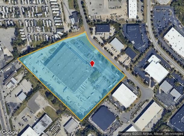 1100 Brock Mcvey Dr, Lexington, KY Parcel Map