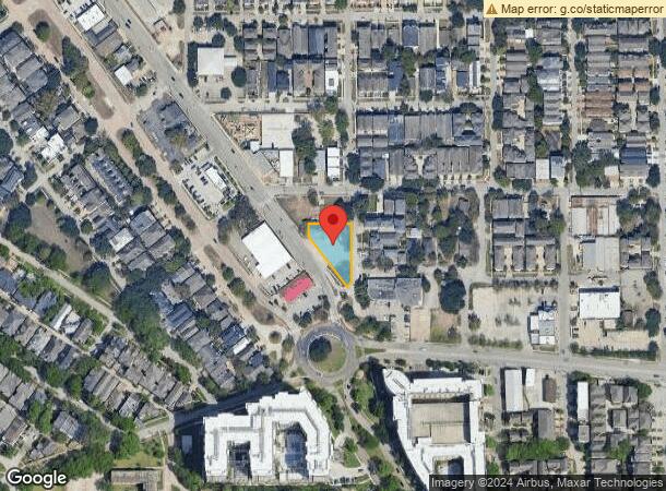  6122 Washington Ave, Houston, TX Parcel Map