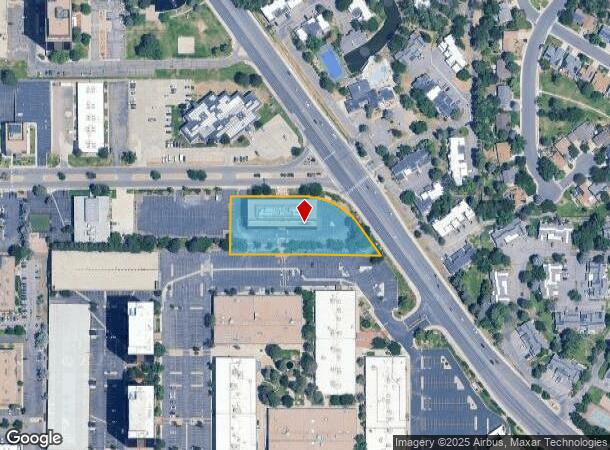 11100 E Bethany Dr, Aurora, CO Parcel Map