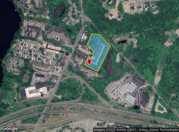  40 Whitehall Ave, Mystic, CT Parcel Map