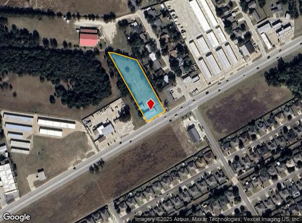  308 W Kilpatrick St, Cleburne, TX Parcel Map