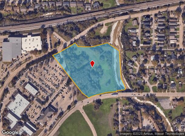  1712 W State St, Garland, TX Parcel Map