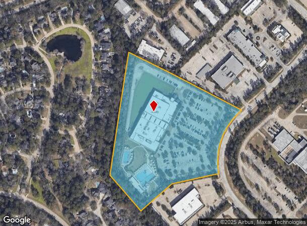  4141 Technology Forest Blvd, Spring, TX Parcel Map