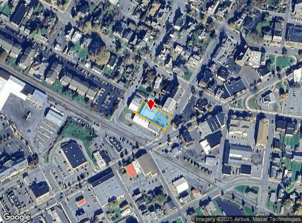  13 1St St, Lock Haven, PA Parcel Map