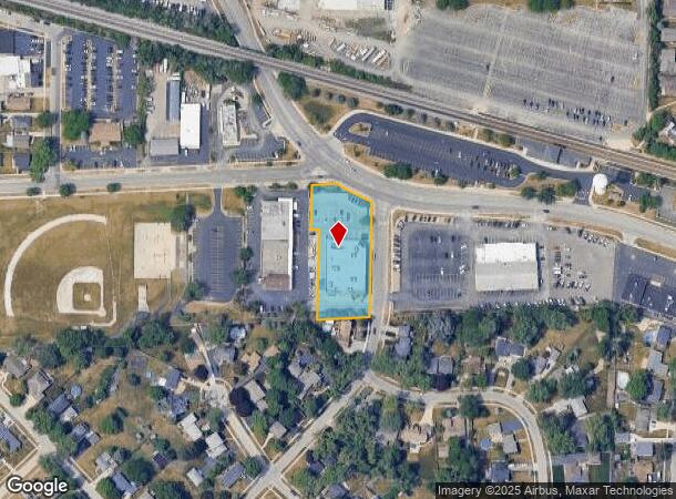 445 E Maple Ave, Roselle, IL Parcel Map