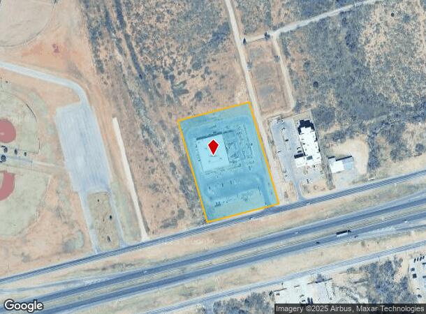  1104 W Interstate 20, Big Spring, TX Parcel Map