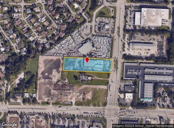  5701 N Military Trl, West Palm Beach, FL Parcel Map