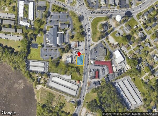  448 Battlefield Blvd N, Chesapeake, VA Parcel Map