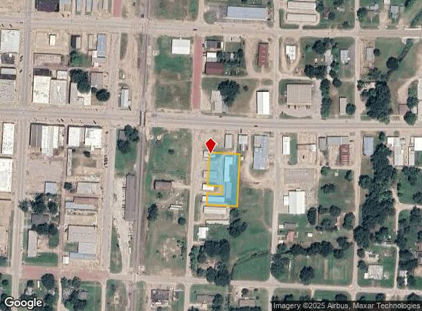  115 S Elm St, Nowata, OK Parcel Map