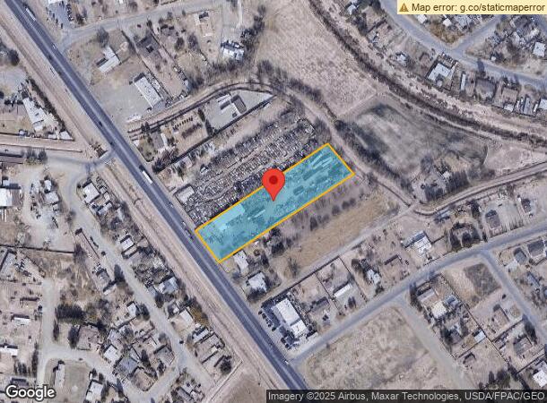  10717 Alameda Ave, Socorro, TX Parcel Map