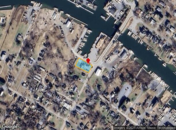 6104 N Main St, Tilghman, MD Parcel Map