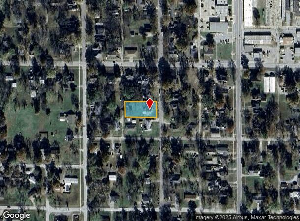 309 S Osage St, Girard, KS Parcel Map