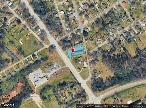  96 Nance St, Newberry, SC Parcel Map