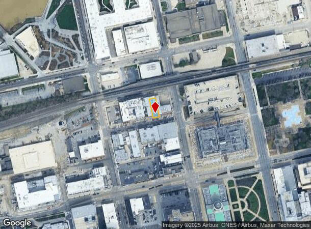  110 W Columbia St, Fort Wayne, IN Parcel Map