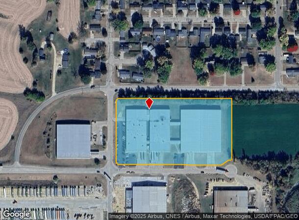  1521 Windsor Dr, Clinton, IA Parcel Map