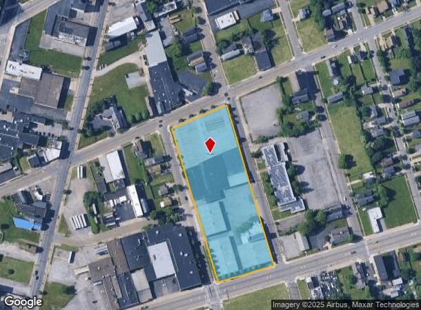 266 Broadway St, Buffalo, NY Parcel Map