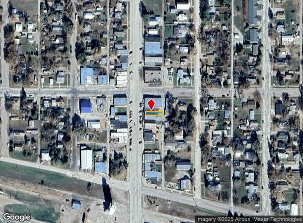  129 N Main St, Hay Springs, NE Parcel Map