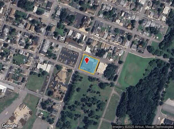 205 S Poplar St, Hazleton, PA Parcel Map