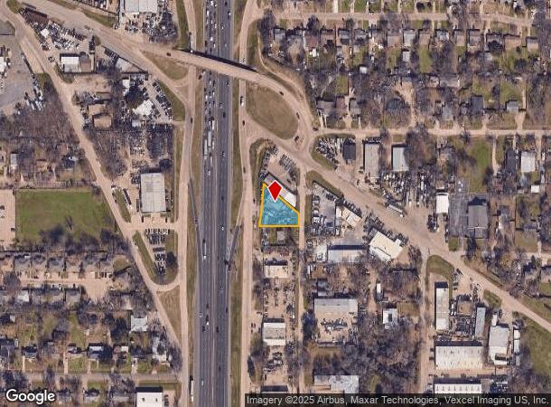 806 S Loop 12, Irving, TX Parcel Map