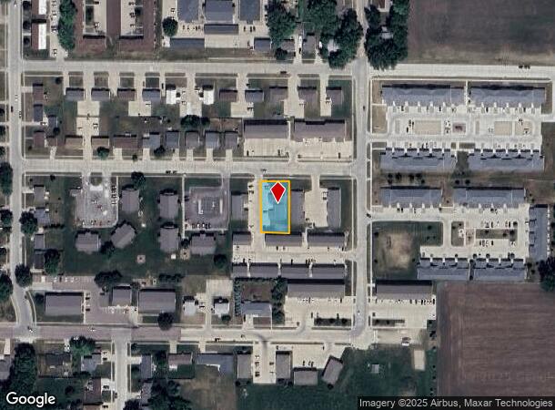  1309 Madison St, Vermillion, SD Parcel Map