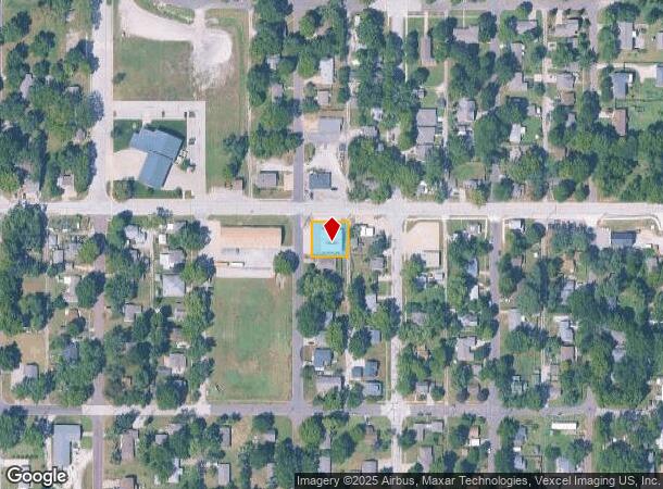  1004 Locust St, Eudora, KS Parcel Map