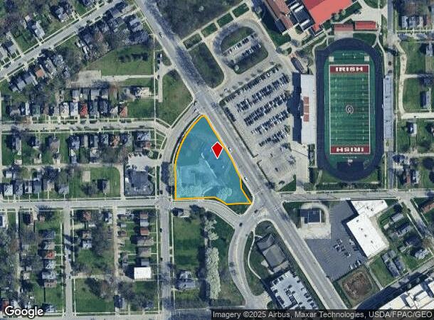  2527 Cherry St, Toledo, OH Parcel Map