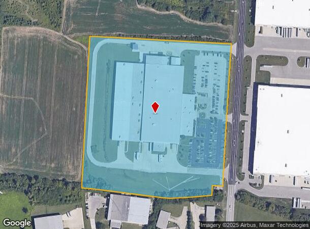 8585 Seward Rd, Fairfield, OH Parcel Map
