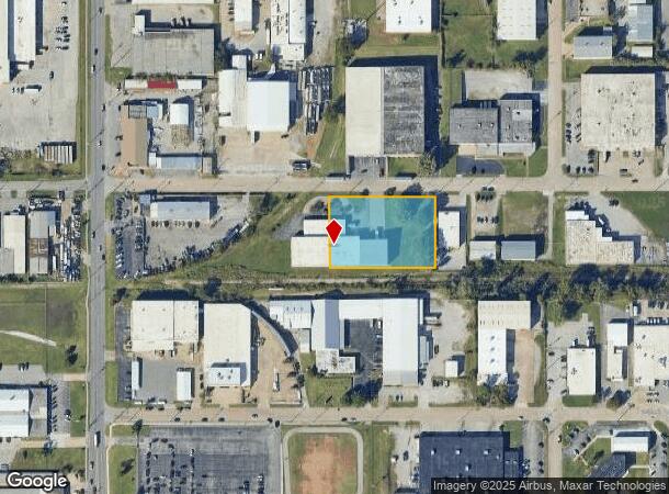 6708 E 13Th St, Tulsa, OK Parcel Map