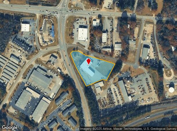  4536 Peek Industrial Dr, Columbus, GA Parcel Map