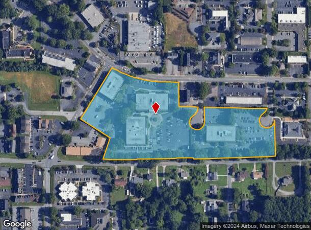  3334 Healy Dr, Winston Salem, NC Parcel Map