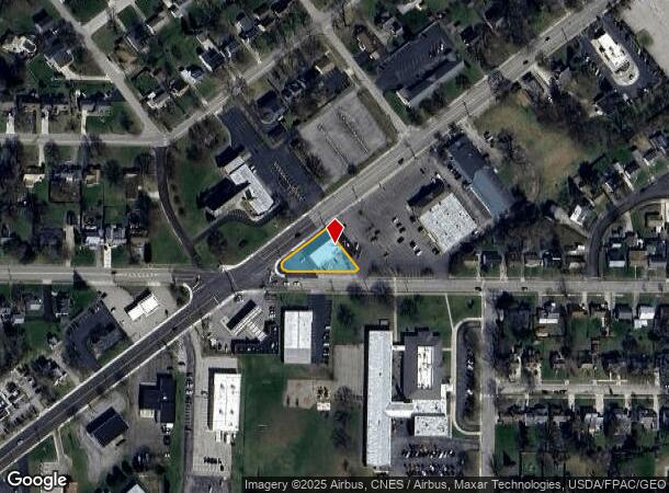  1139 Claremont Ave, Ashland, OH Parcel Map