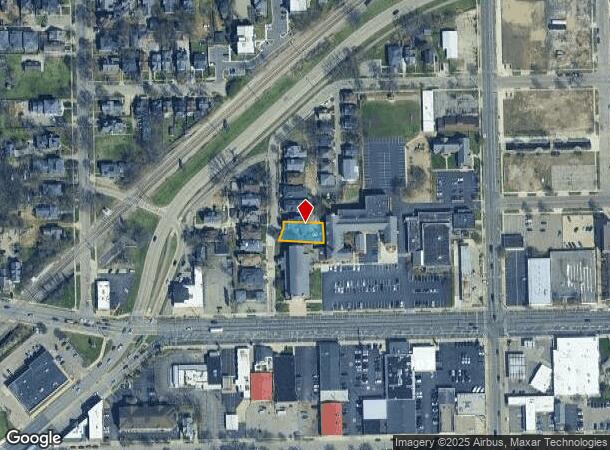 122 Allen Blvd, Kalamazoo, MI Parcel Map