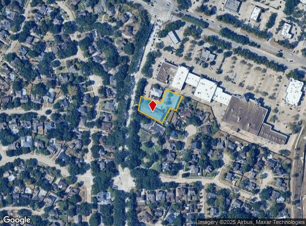  2507 Williams Trace Blvd, Sugar Land, TX Parcel Map