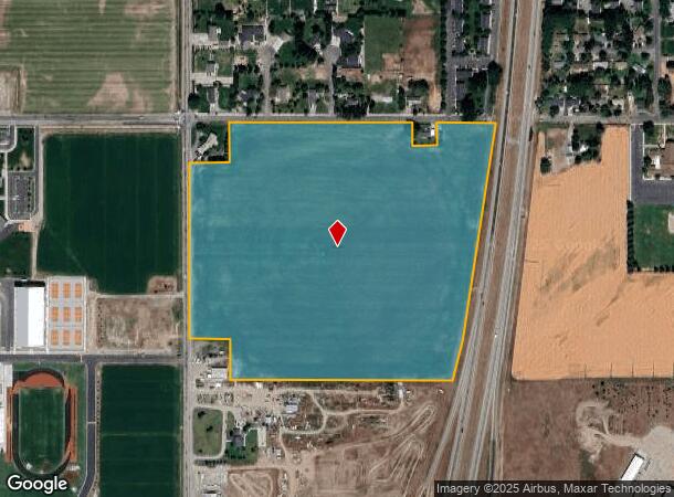 W 7Th S, Rexburg, ID Parcel Map