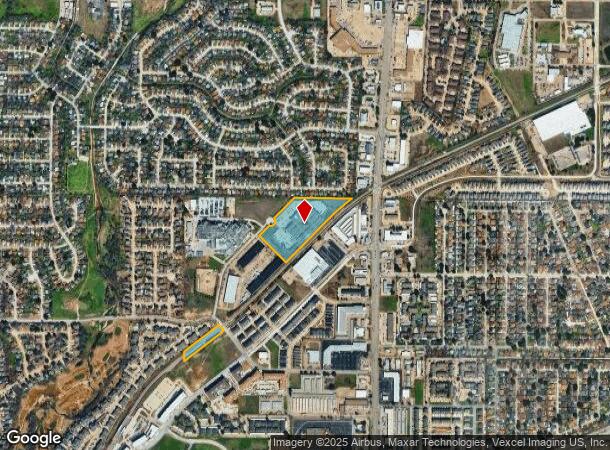 6550 Wuliger Way, North Richland Hills, TX Parcel Map
