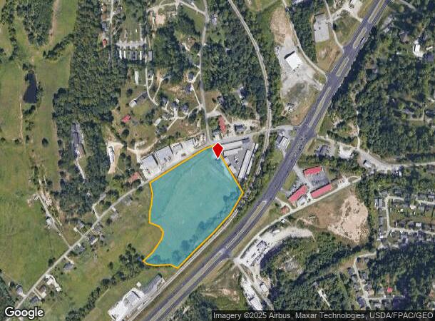  8227 Meade Springer Rd, Ashland, KY Parcel Map