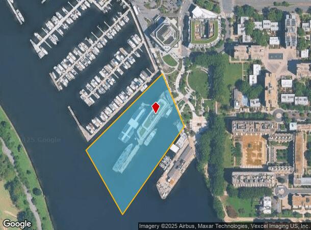 580 Water St Sw, Washington, DC Parcel Map