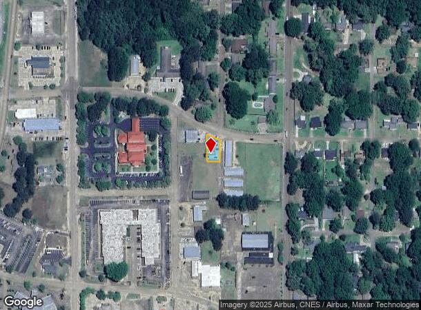 1401 White St, Mccomb, MS Parcel Map
