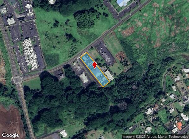  615 Ponahawai St, Hilo, HI Parcel Map