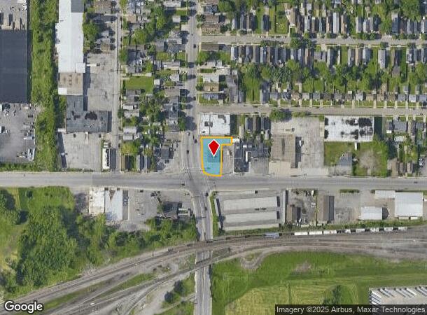  1137 Bailey Ave, Buffalo, NY Parcel Map