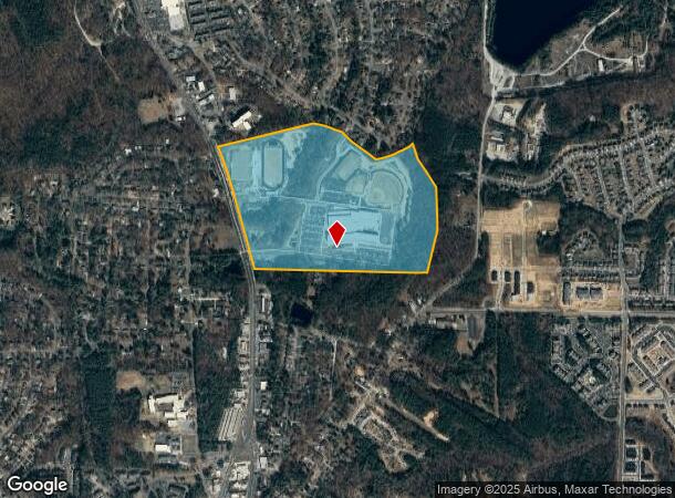  4622 N Roxboro St, Durham, NC Parcel Map