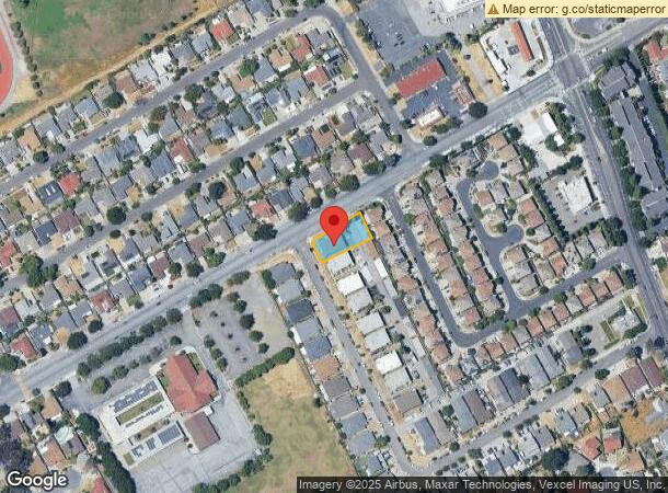 1298 Quincy Dr, San Jose, CA Parcel Map